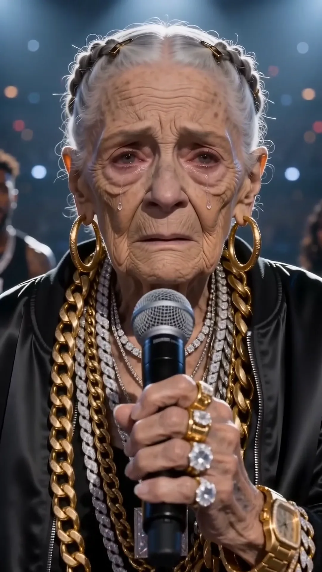 PART 2 : They Mocked the Old Woman Covered in Gold… Until She Took the Mic 🎤💎