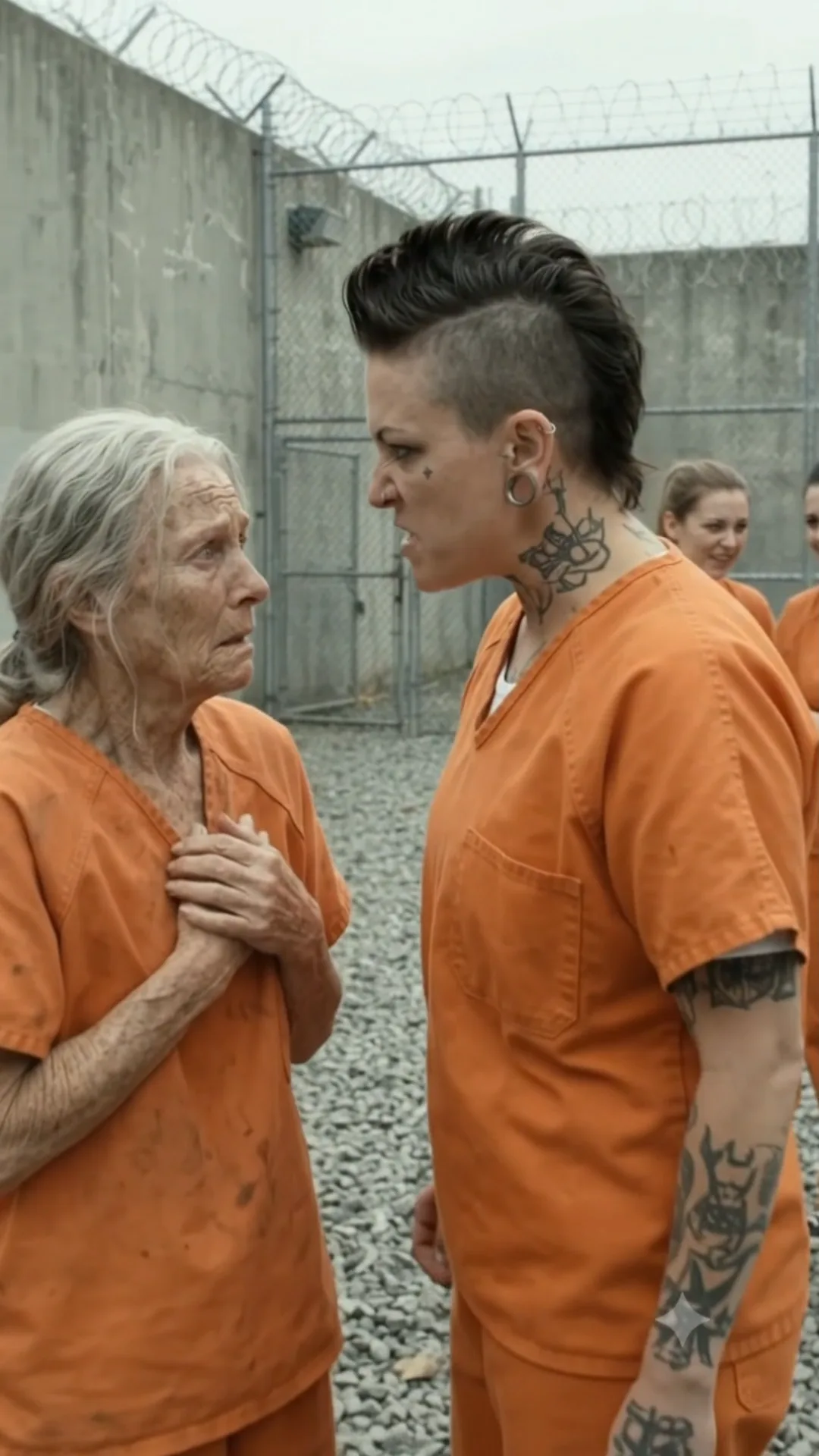 Full: D. # THEY THOUGHT THIS OLD WOMAN WAS HELPLESS — THEN SHE CAUGHT THE BULLY'S BOOT