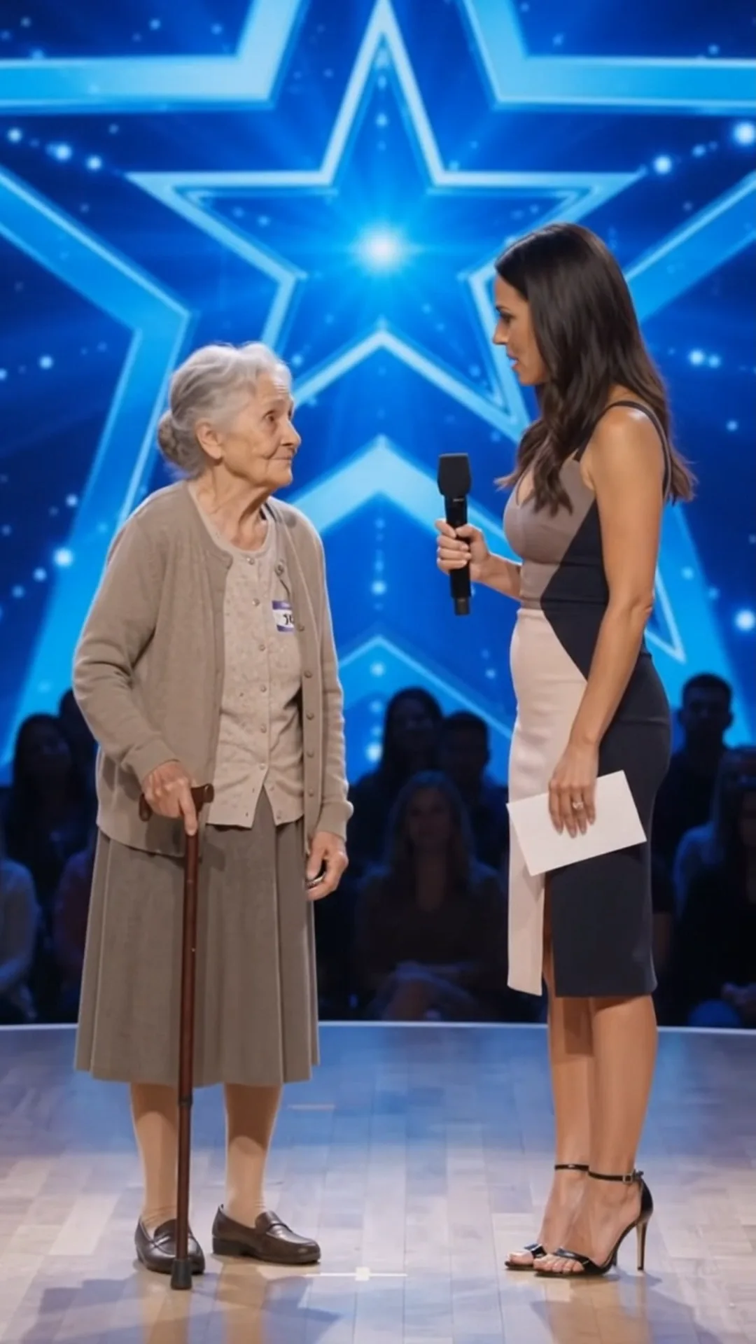 Full: D. THEY THOUGHT GRANDMA CAME TO THE WRONG STAGE