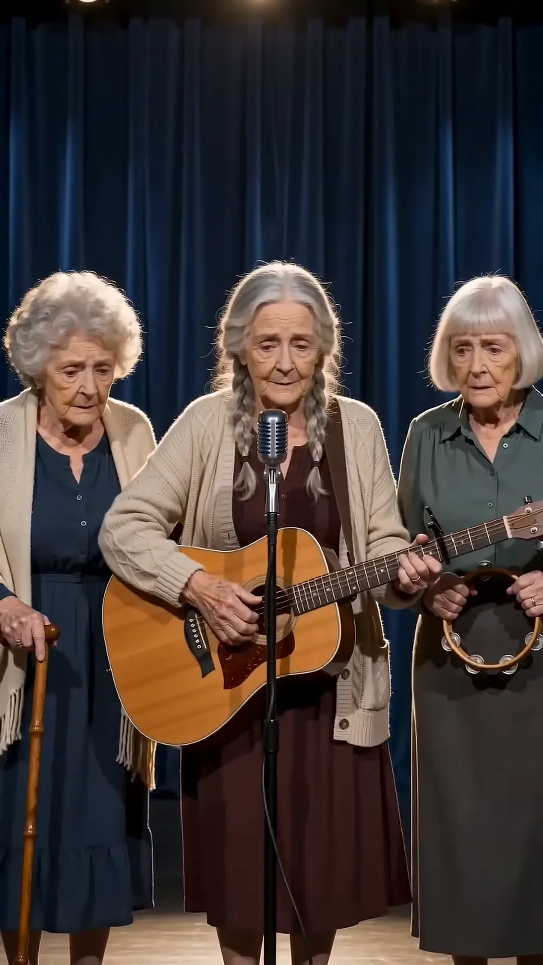 Full: D. THEY LAUGHED AT THREE OLD SISTERS — THEN THEY STARTED SINGING