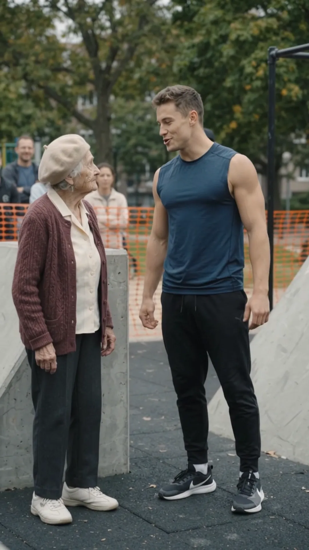 Full: D. He Laughed at Grandma—Until She Hit the Ramp