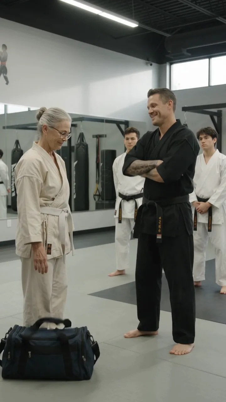 Full: D. THE OLD WOMAN WHO WALKED INTO THE WRONG DOJO