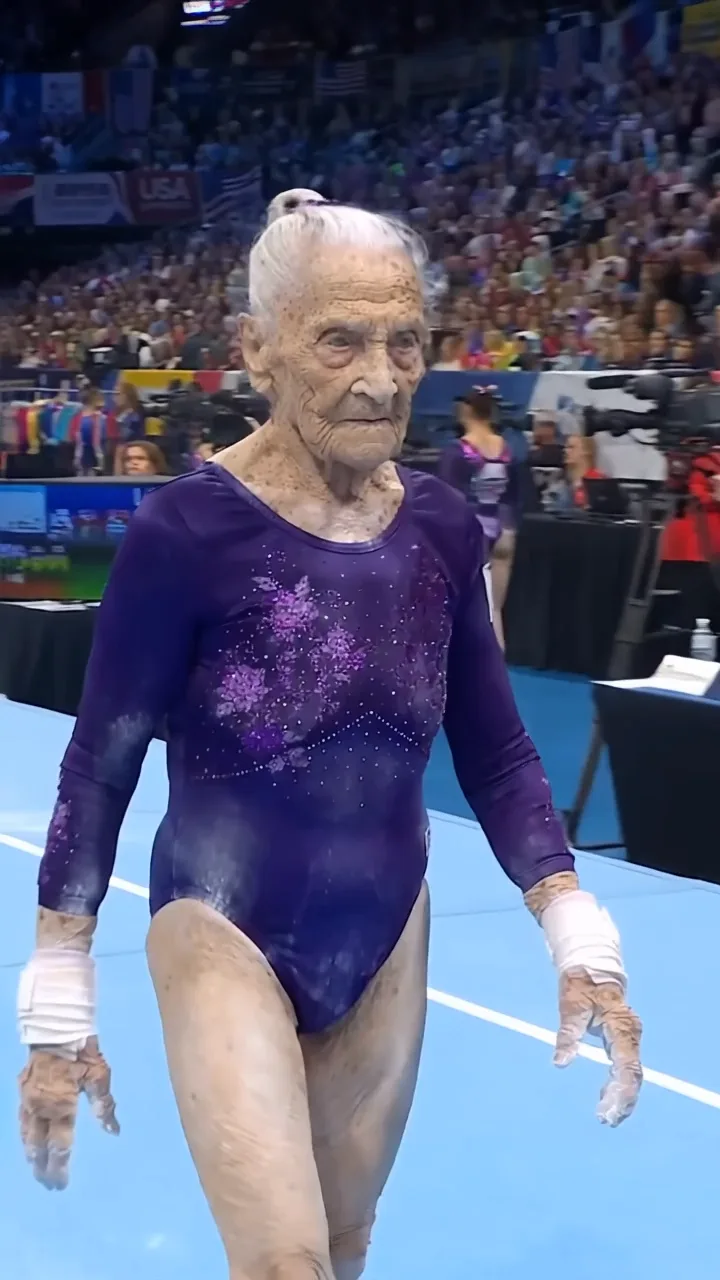 Full: D. An 80-Year-Old Woman Walked Onto the Gymnastics Floor — Nobody Expected What Happened Next