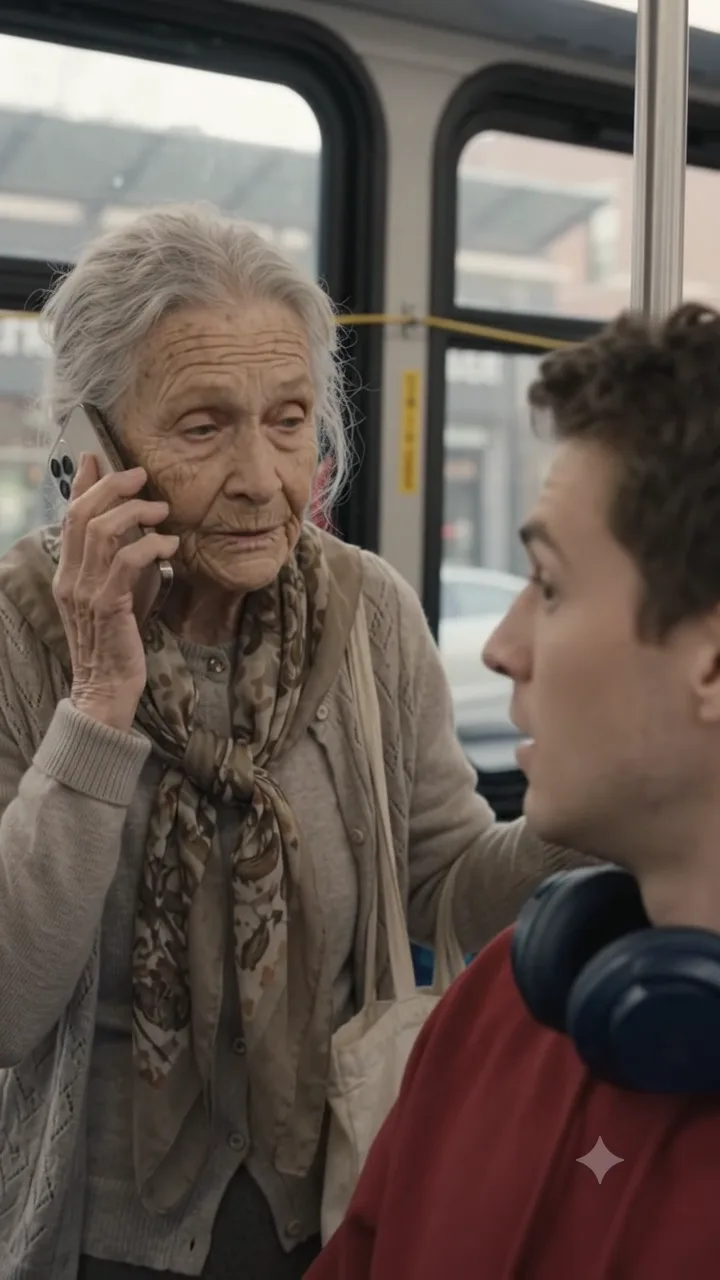 Full: D. HE MOCKED A HELPLESS GRANDMA ON THE BUS—THEN HER ONE PHONE CALL MADE HIM REGRET EVERYTHING!