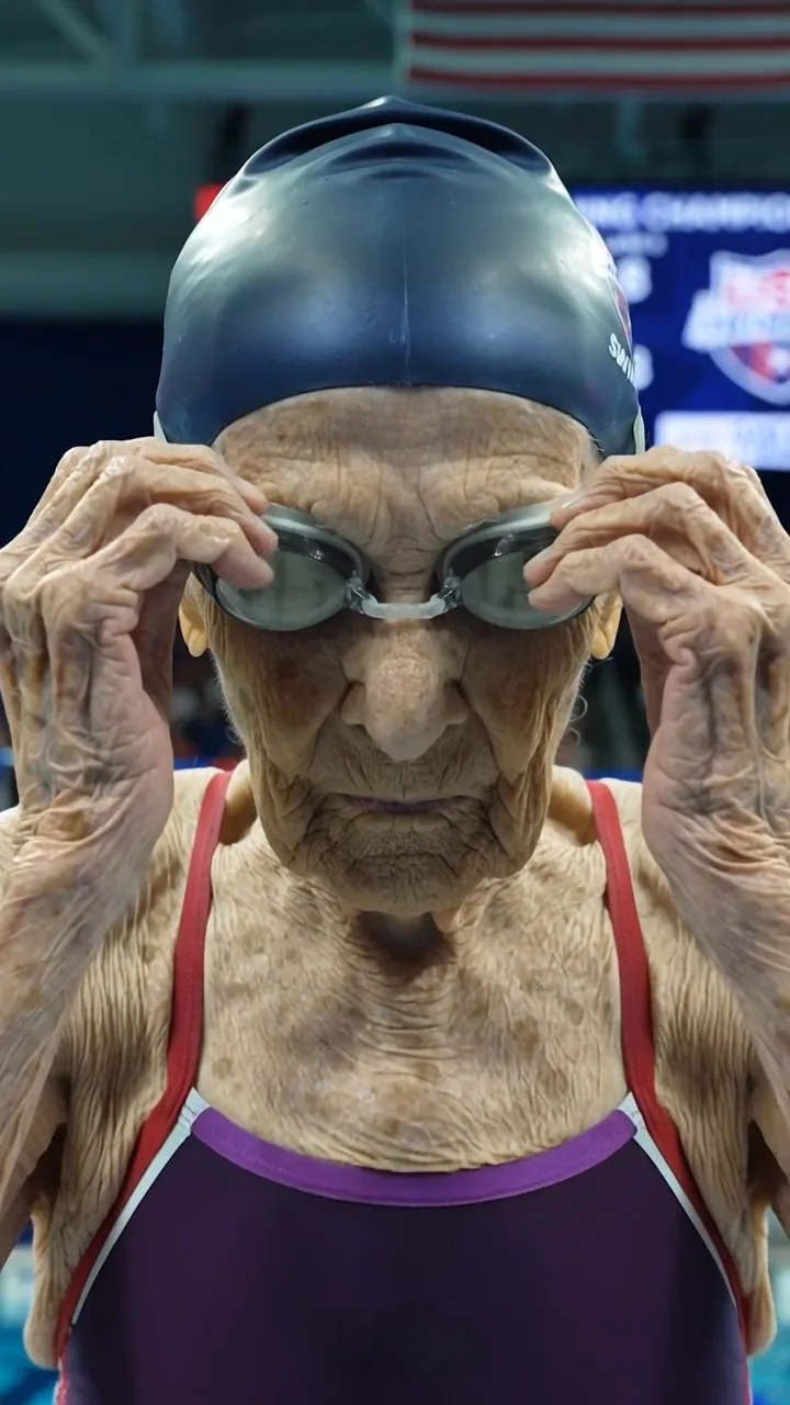 Full: D. THEY LAUGHED AT THE 91-YEAR-OLD SWIMMER — BEFORE SHE EVEN TOUCHED THE WATER