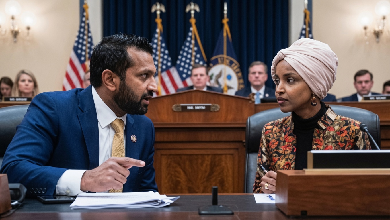 "America Is Just the Paycheck": Kash Patel Exposes Ilhan Omar’s Secret Recording in Congress