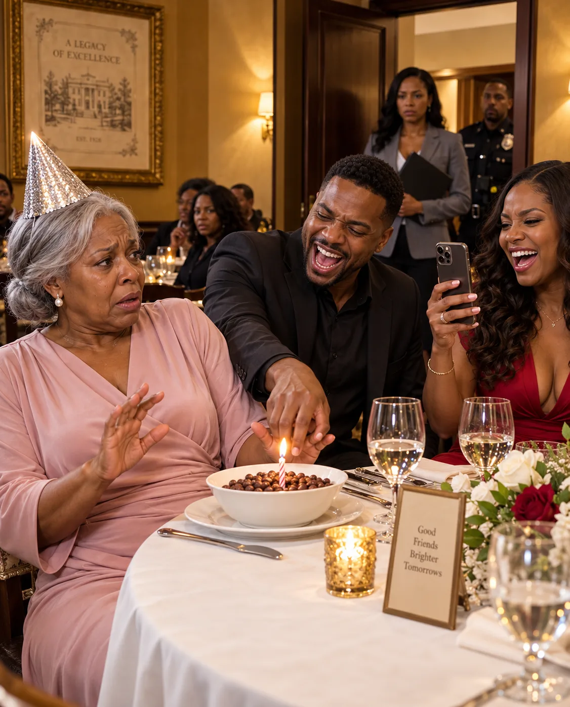 At my own 70th birthday dinner, my son set a bowl of dog food in front of me and laughed, “That’s all you deserve now, Mom.”