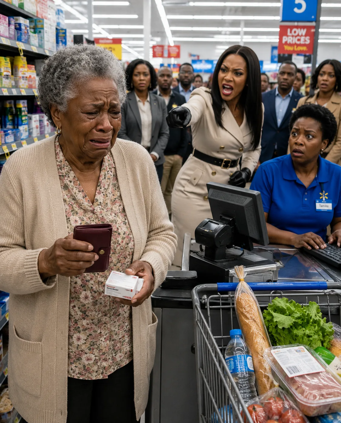 My daughter filled three shopping carts, and when the cashier announced the total was 980 dollars, she ordered me in front of everyone, “Pay. It’s the least you can do for living with us.” I closed my wallet, said “No,” and walked away without arguing. She still didn’t know that later that night, I would stop paying for something far more important than groceries.
