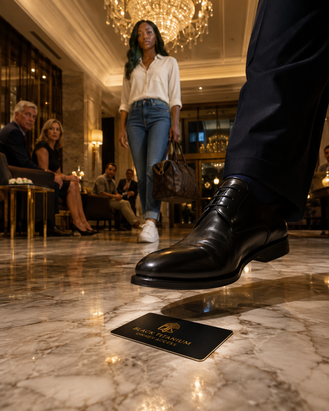 "I Checked Into My Own Hotel in Jeans and Sneakers — The Manager Threw My Owner's Access Card on the Floor and Stepped on It. Nine Minutes Later, I Had Suspended Him."