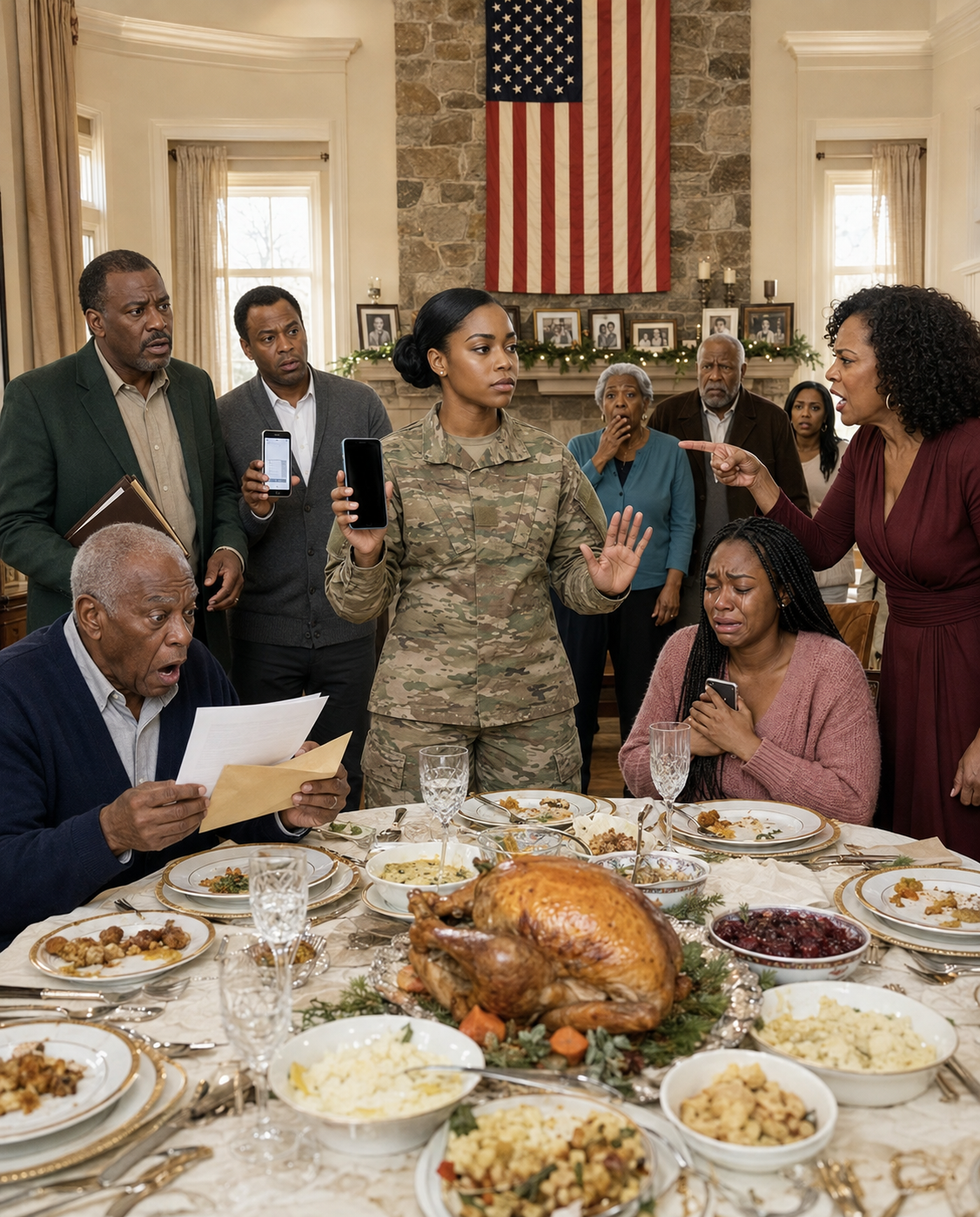 At Thanksgiving dinner, my mom glared at my simple military uniform and sneered, “You couldn’t hold a candle to your sister!”