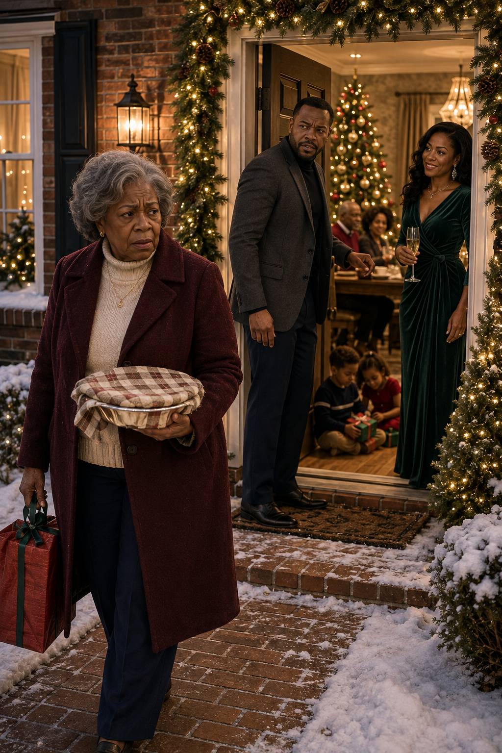 My son closed the door in my face on Christmas Eve and told his children I had the “wrong house.” Hours later, with his wife laughing beside him, he called to say, “Money can’t buy her a place here.”