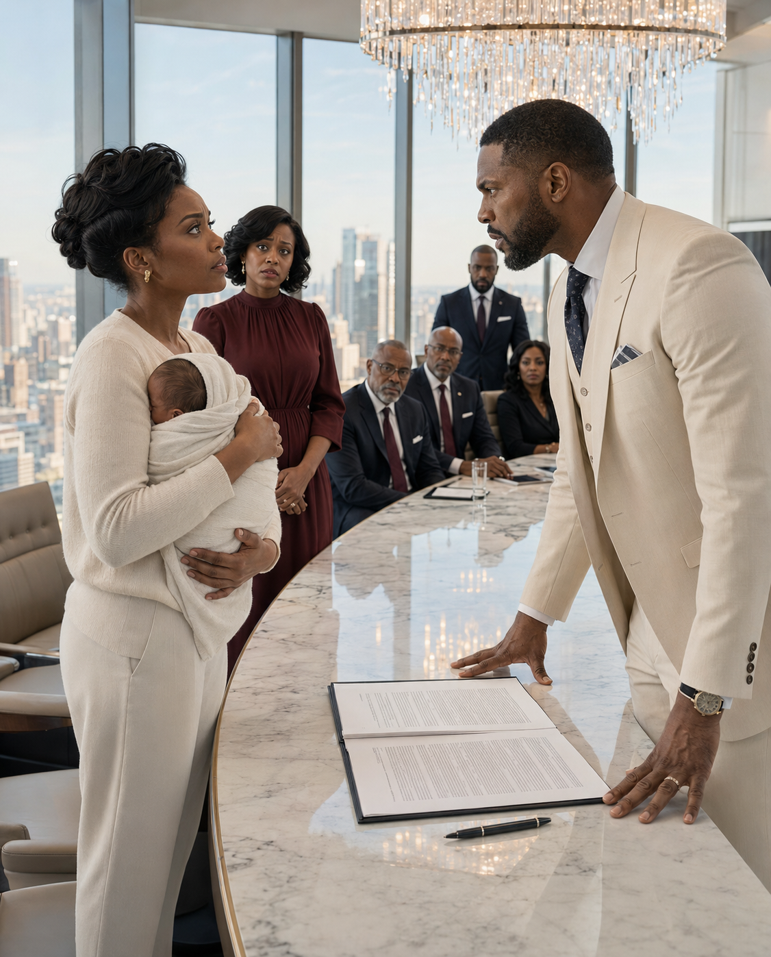 “Why Didn’t You Tell Me We Had a Daughter?” My Husband Asked in the Boardroom. I Answered, “I Tried—but Someone Made Sure You Never Heard Me.”