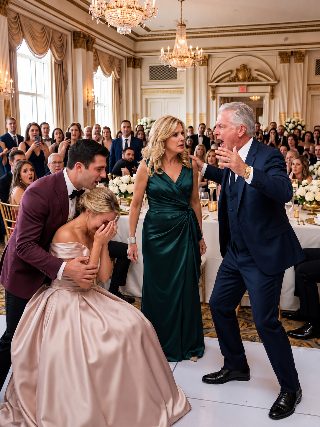 I brought up my daughter on my own and gave up everything to provide her with a better future. Yet during her wedding, before 400 invited guests, her affluent father-in-law openly