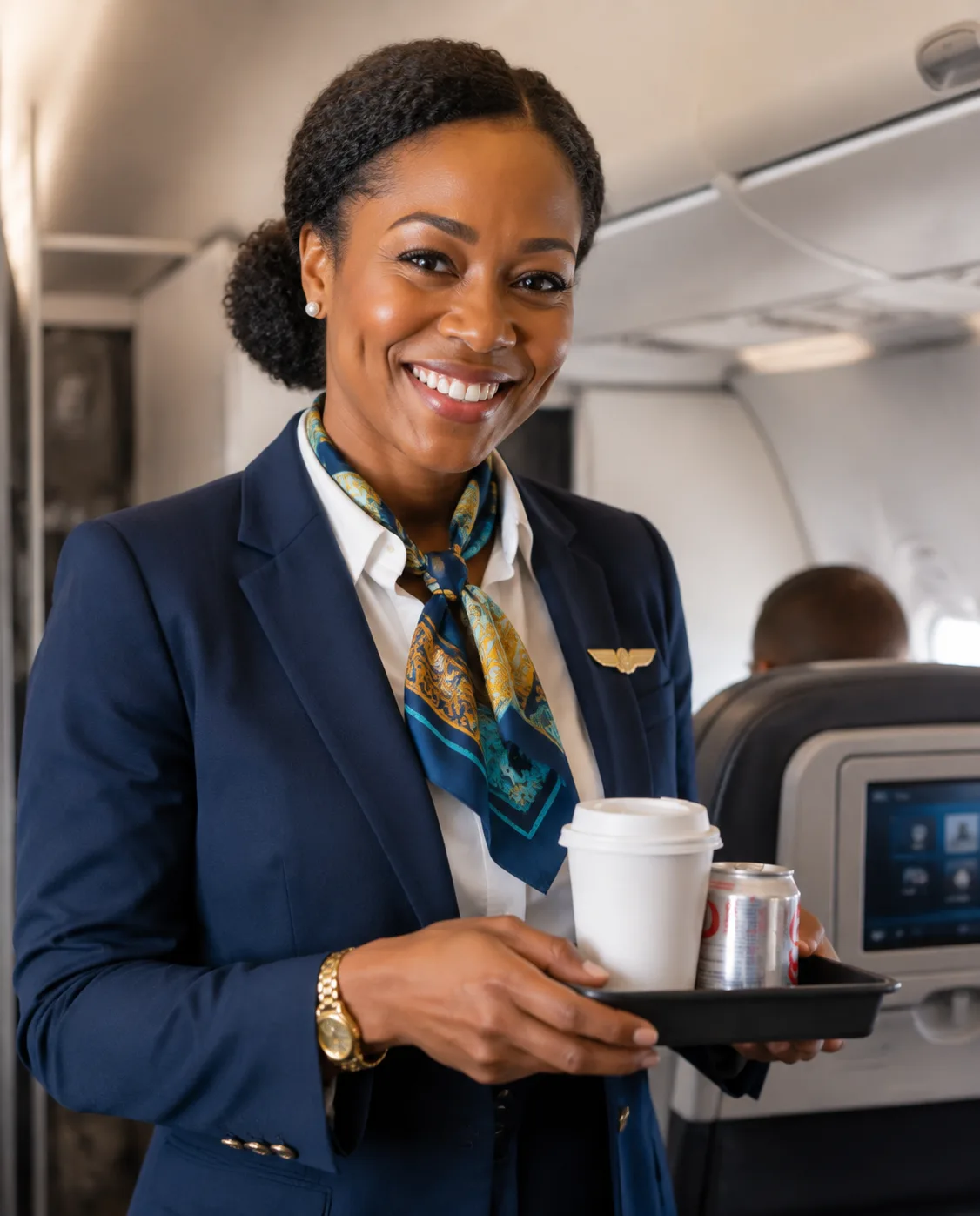 On Our Anniversary, I Flew on My Flight Attendant Wife’s Flight to Surprise Her – Then the Pilot’s Announcement Left Me Frozen