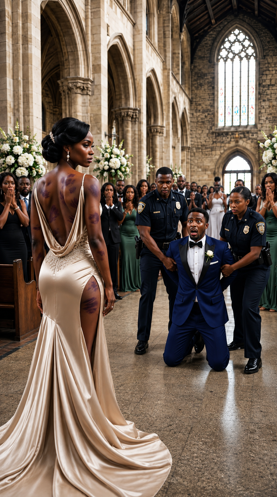 At our wedding altar, my groom squeezed my hand and sneered, "From today on, you belong to me.
