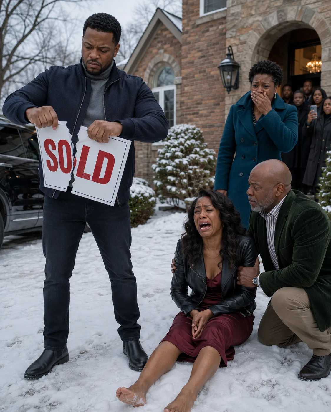 At our family Christmas dinner, I gave my sister a $100,000 check. She laughed, tore it into pieces, called me the unwanted child, and everyone cheered. I calmly said, “Your loss.” Ten minutes later, those same relatives were outside by my car, crying and begging me not to leave.
