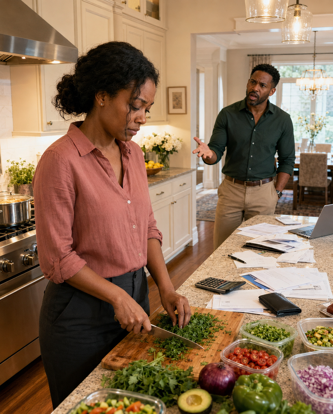 MY HUSBAND SAID HE WAS DONE “SUPPORTING” ME… SO I PUT LABELS ON EVERYTHING I PAID FOR