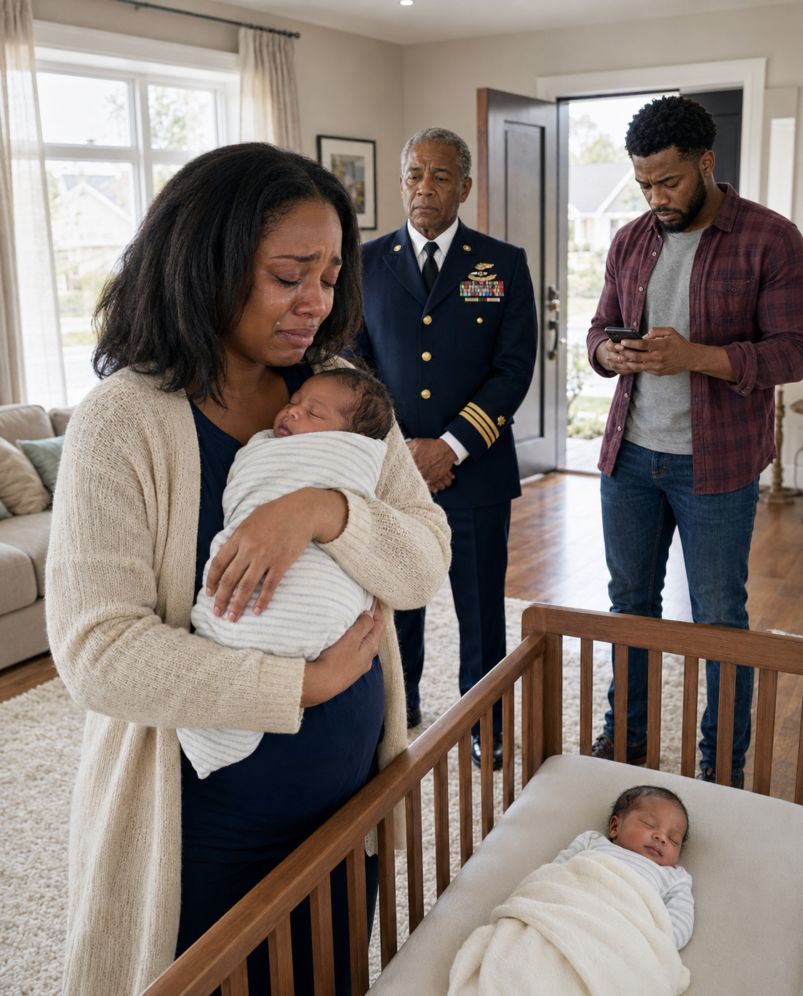 My husband’s phone vibrated with a message that overturned everything: ‘You said you’d be divorced by now. I’m pregnant.’ I watched my newborn twins sleeping peacefully, snapped one picture, and sent it straight to his father