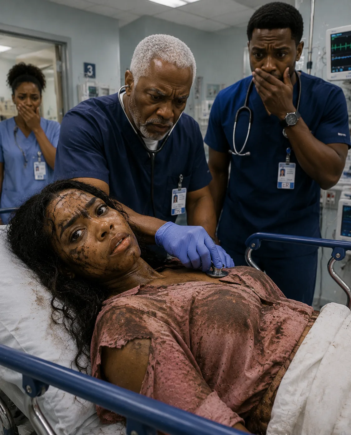 The doctors went pale when they rushed me, seven months pregnant, to the hospital after I had been missing in a swamp for five days and discovered that “something” was moving inside the wound on my leg. A resident shouted, “Where did they come from?” I only asked them to listen to my baby’s heartbeat first. No one knew I had gone 16 years without seeing my mother… or why those creatures could change everything.