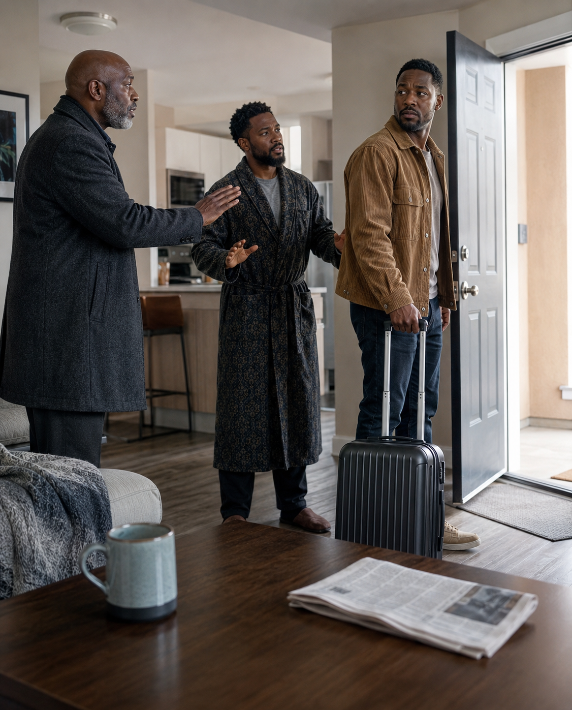 I Came Home Two Months Early Without Warning Anyone. Before I Reached My Door, My Neighbor Grabbed My Arm and Whispered, “Please Tell the Man Living in Your Apartment to Stop Screaming at Night.”