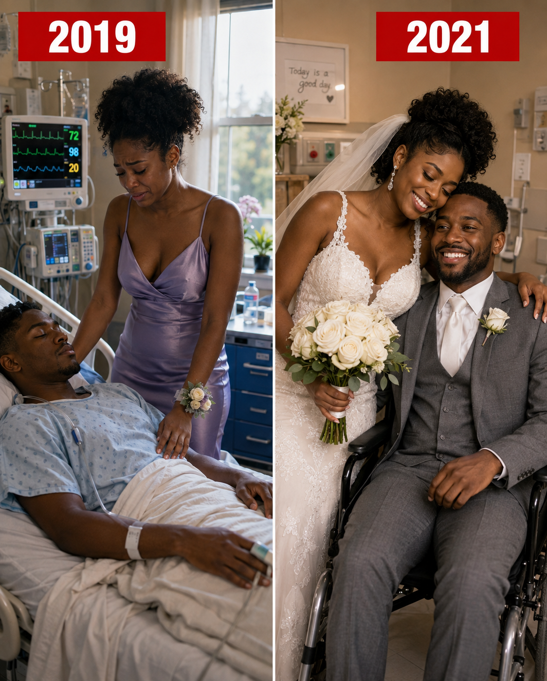 My high school sweetheart fell into a coma a day before our prom night—on our fifth wedding anniversary, he took my hand and whispered, "It's time you knew what really happened to me."