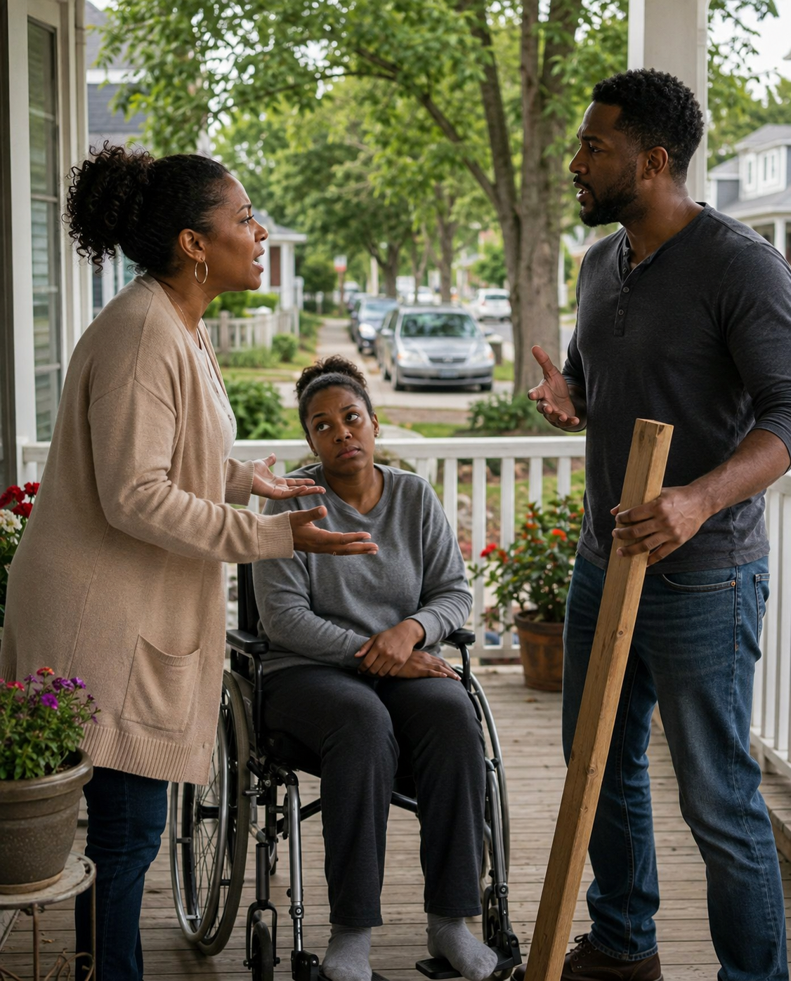 My Neighbor Tore Apart My Daughter’s Wheelchair Ramp and Told Us to Move. By Sunset, the City Inspector Found His Luxury Workshop Was the One Built Across the Property Line.