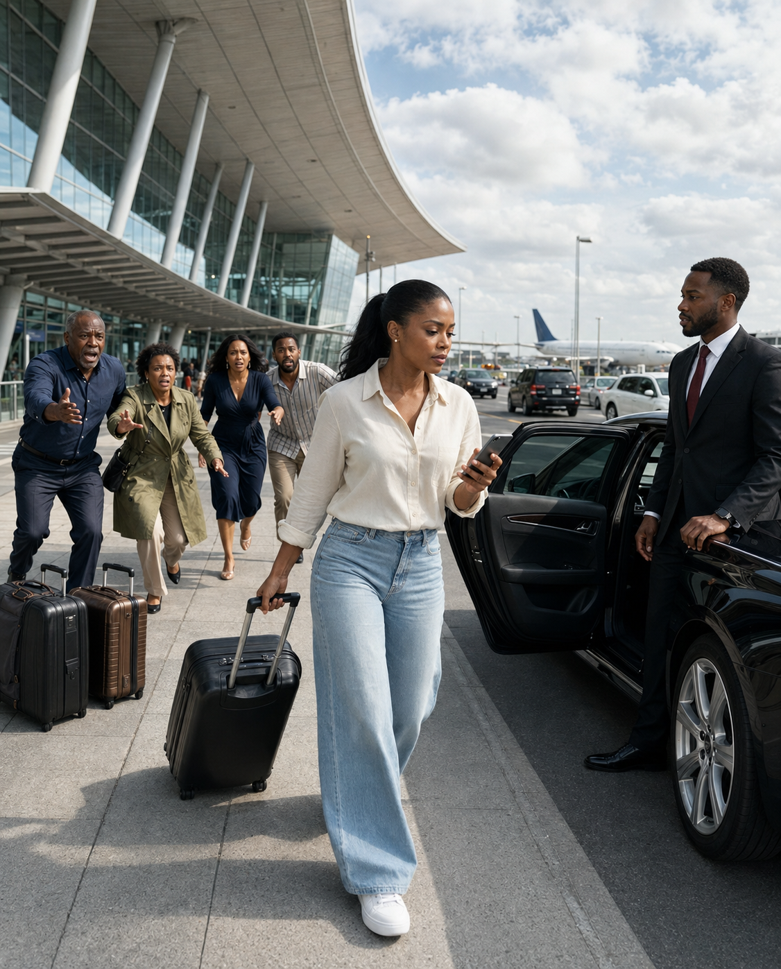 My father canceled my ticket and texted, “Walk home.” I gave one short laugh and answered, “You sure?” My father suddenly grew nervous. Within five minutes, they raced back to pick me up. But they were already too late.