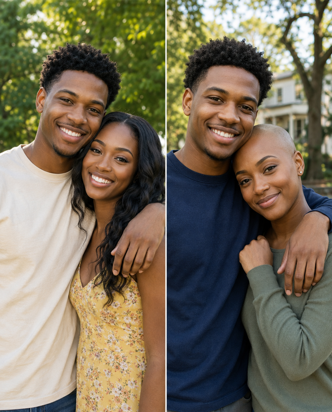 My 17-year-old son shaved off all his hair for his girlfriend who was battling ca:nc/er — the next day, her mother called and said, “You need to come to the hospital and see what your son did.”