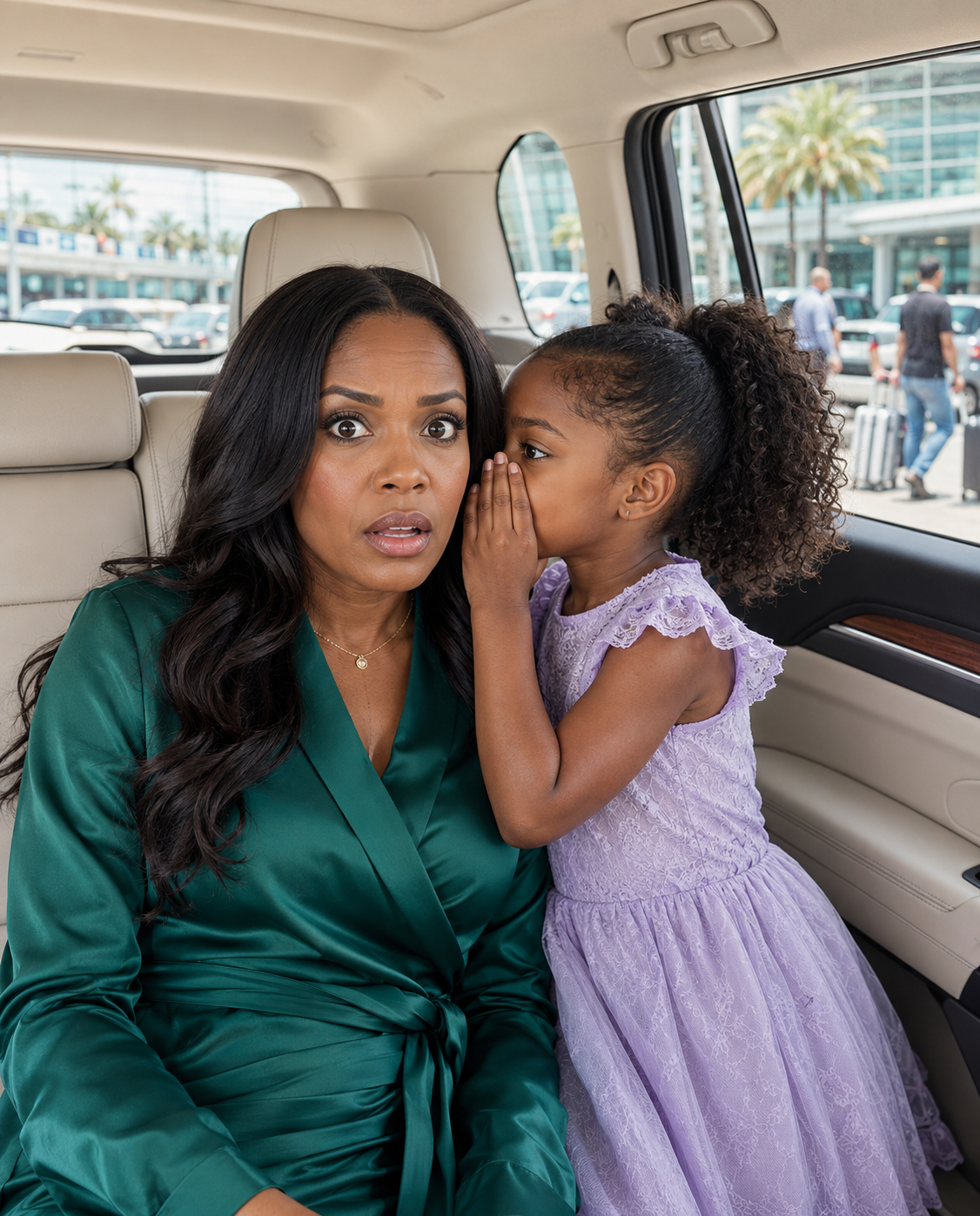 After I dropped my husband off at the airport, I took our daughter to lunch. She burst into tears and whispered, “If I don’t hide the suitcase today, Dad says you’ll go to prison.” I read the six handwritten instructions he’d given her, pretended I’d been rushed to the hospital, and waited for his call… but his very first question exposed who he’d planned to sacrifice all along.