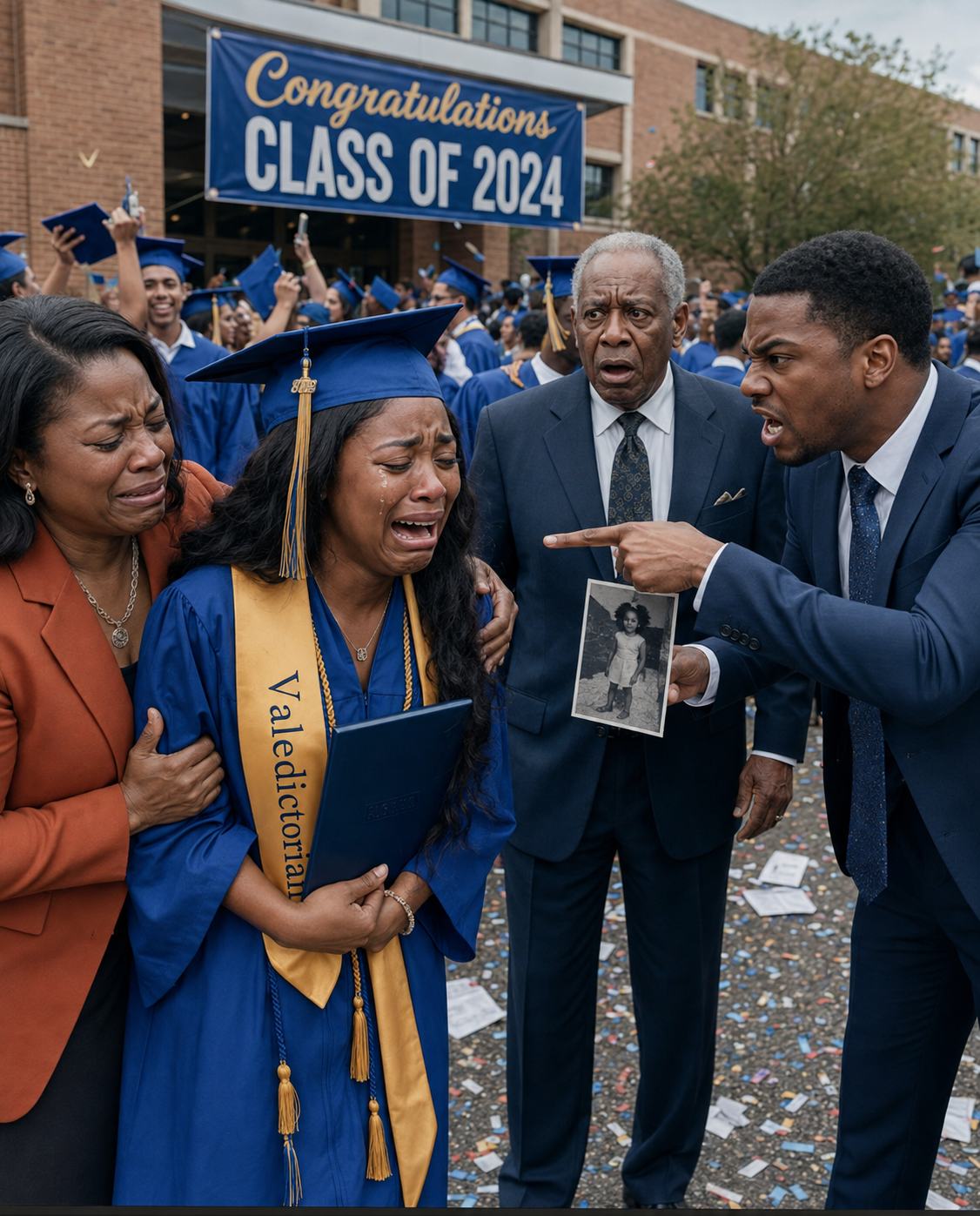 My Parents Scrolled Through My Valedictorian Speech and Walked Out Before I Finished, Saying, “It’s Only High School.” But the Man in the Back Row Was Recording Them—Then He Told Me He Represented My Real Father’s Estate.