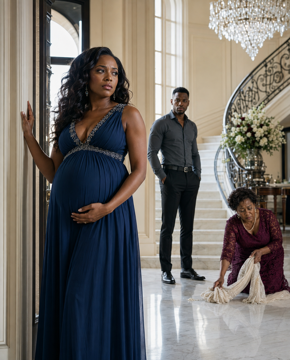 At 3:00 A.M., I Caught My Mother-in-Law Greasing the Stairs So I Would Lose My Baby and My Husband Could Collect $1.4 Million. I Stayed Hidden and Watched in Silence—But When Someone Finally Fell, the Person Who Hit the Floor Revealed the Cruelest Family Secret I’d Ever Heard.