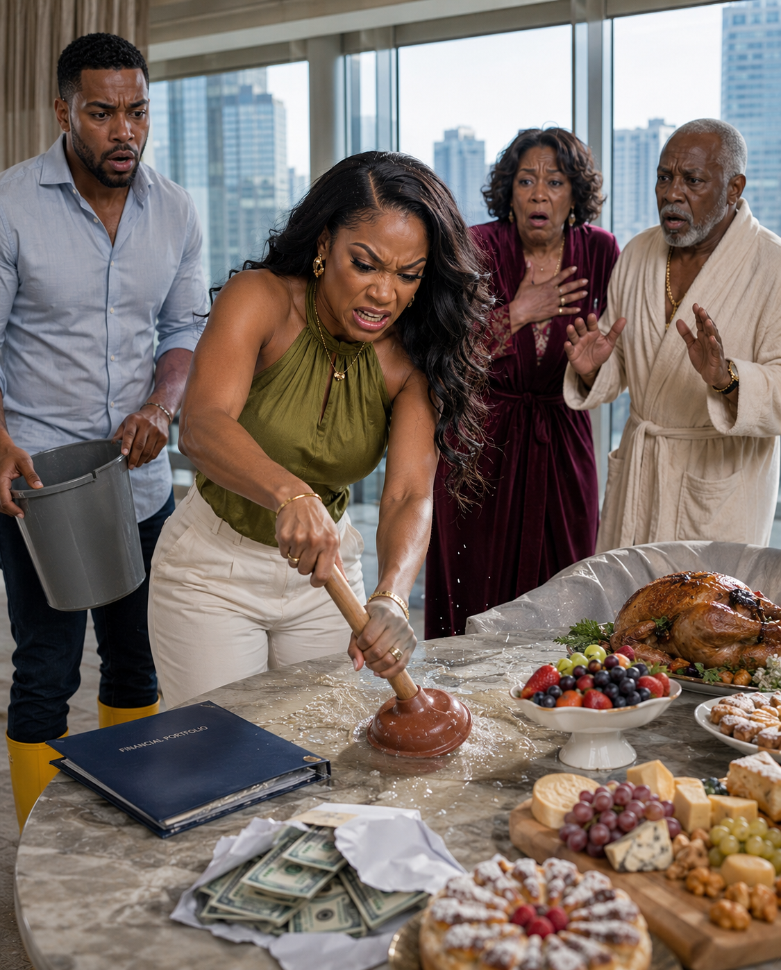 My Husband Drained Our Entire $40,000 Savings and Gave It to His Mother Because Her Apartment Had “Flooded.” I Said, “Then She Can Feed Us Dinner Too.” I Put On Rubber Boots and Went With Him — and What We Found Beside the Open Envelope Changed Our Marriage Forever.