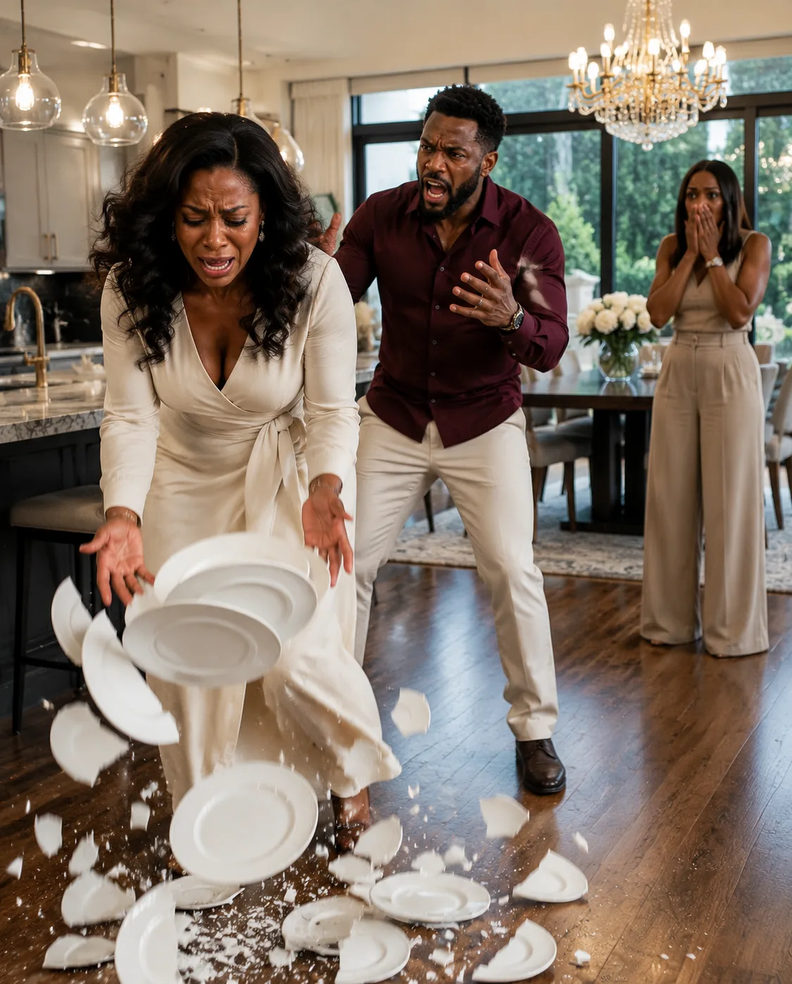 Just 2 days after our wedding, I refused to serve dinner to my sister-in-law while she sat glued to the TV. My husband exploded, screamed at me, and sla:pped me across the face. Without hesitation, I shoved the food away, and that moment changed everything.352