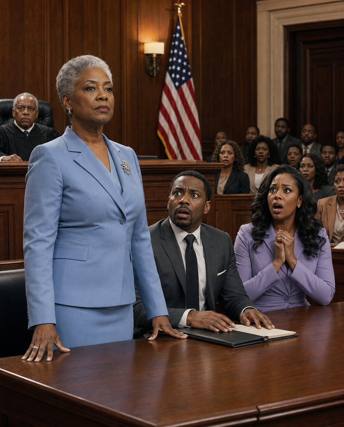 My son and daughter-in-law started to laugh when i entered the courtroom: “”Ha-ha, now we’re going to leave her with nothing.”” But they didn’t know one thing about me, and as soon as the judge looked at me, he said…