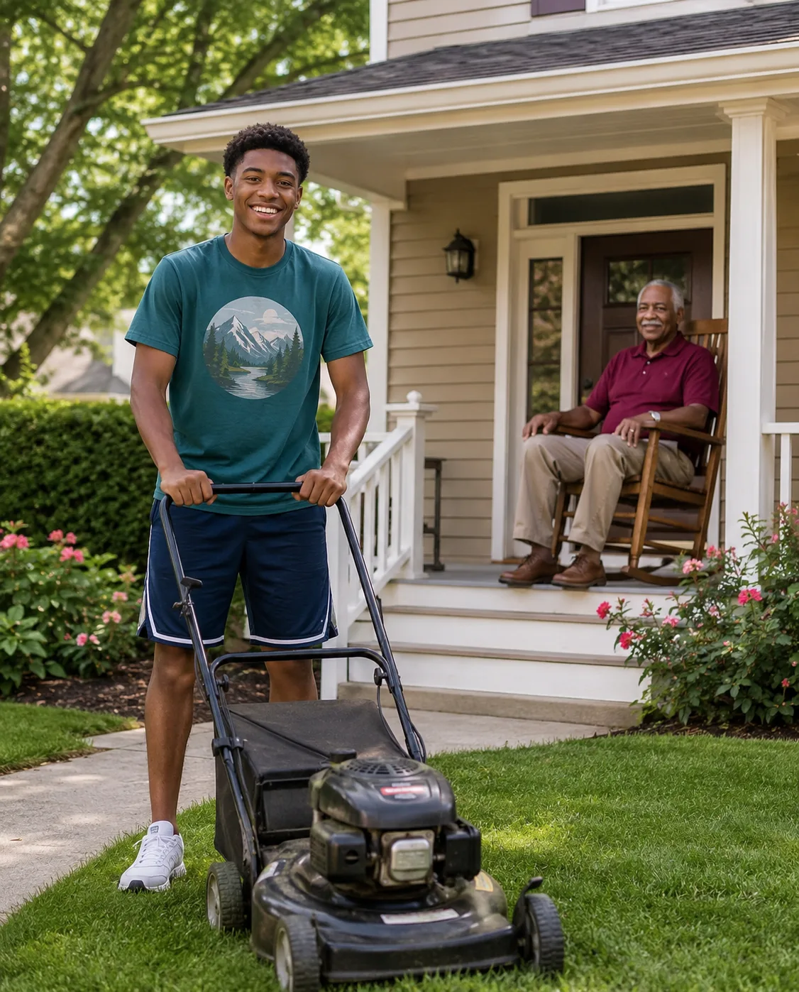 My Teenage Son Mowed Our Lonely Neighbor’s Lawn for Free Every Saturday for 4 Years – at the Old Man’s Funeral, a Lawyer Handed Him an Envelope and Said, ‘He Left Very Specific Instructions for You’