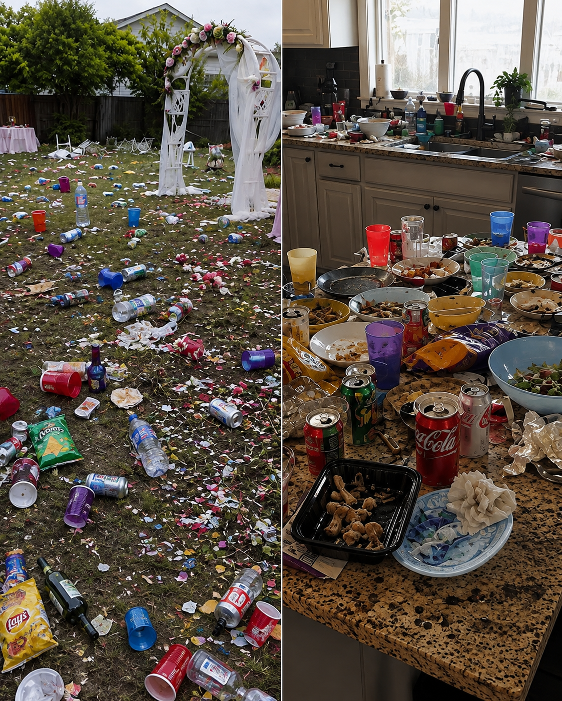 My SIL Held Her Wedding at My Grandma’s Lake House but Destr0yed the Garden and Turned the Yard Into a Dump – So I Brought Her a Wedding Gift She’d Never Forget