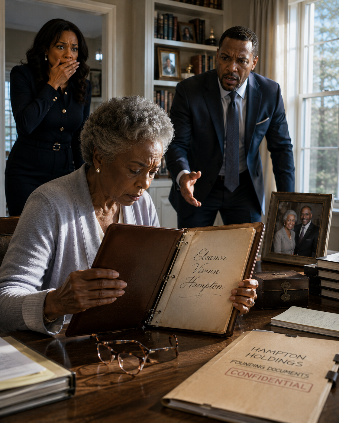 "Three Weeks After I Buried My Husband, My Daughter and Her Husband Emptied Our Joint Account and Told Me 'The Money Is Gone, Mom.' They Had No Idea My Husband Left Me a Leather Binder Labeled 'For Eleanor, When the Time Comes.'"