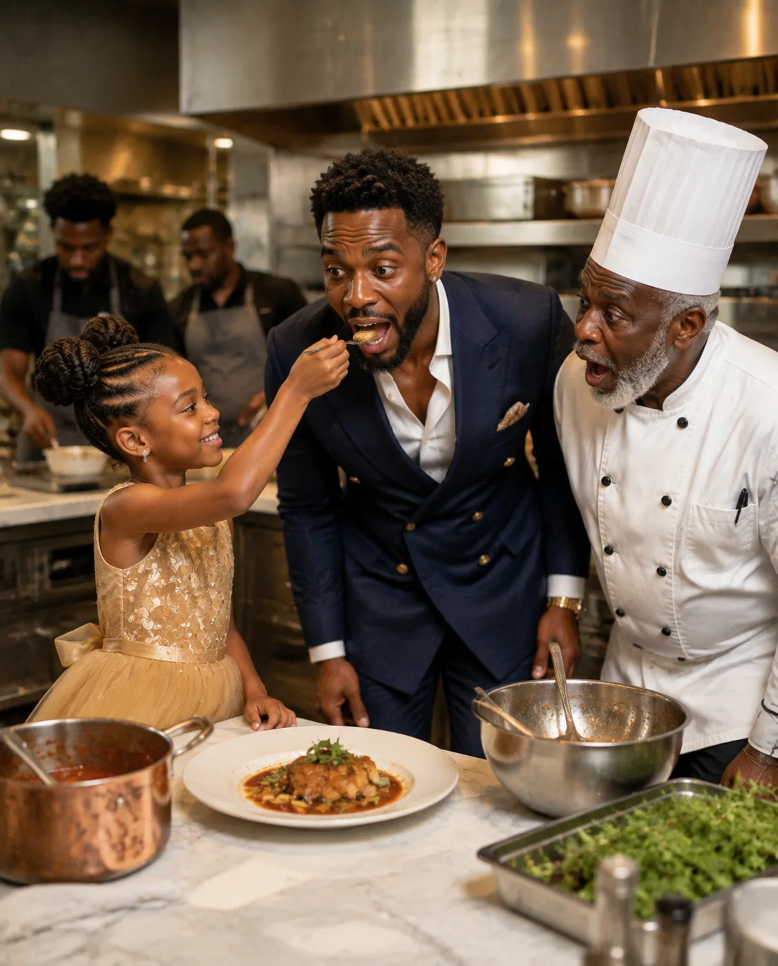 When a millionaire arrived unannounced to inspect his luxury hotel, he saw a hungry little girl asking for a piece of bread. “My mom used to work here, but they accused her of stealing,” she confessed. He didn’t argue. He pulled out his phone and ordered them to review four years of invoices… without imagining why her mother had ended up in the hospital.
