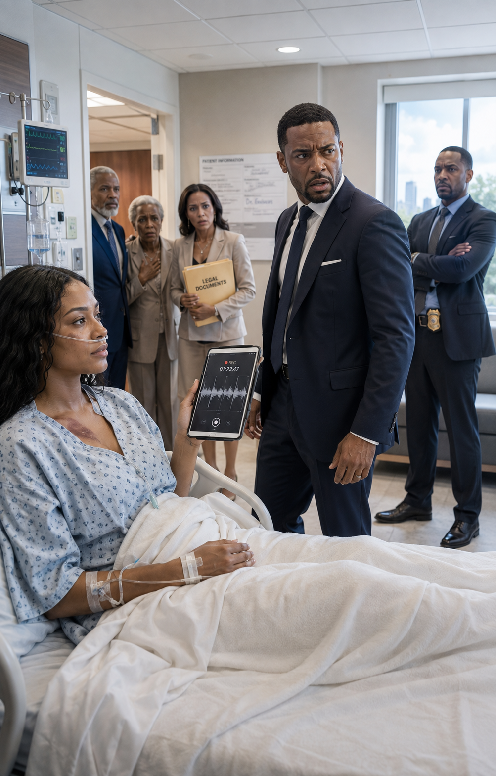 "My Husband Beat Me So Badly I Woke Up in the ICU With a Punctured Lung. My Own Parents Told Me I'd Provoked Him — Because They Needed My Signature for Their New House. So I Called My Attorney Instead of Them."