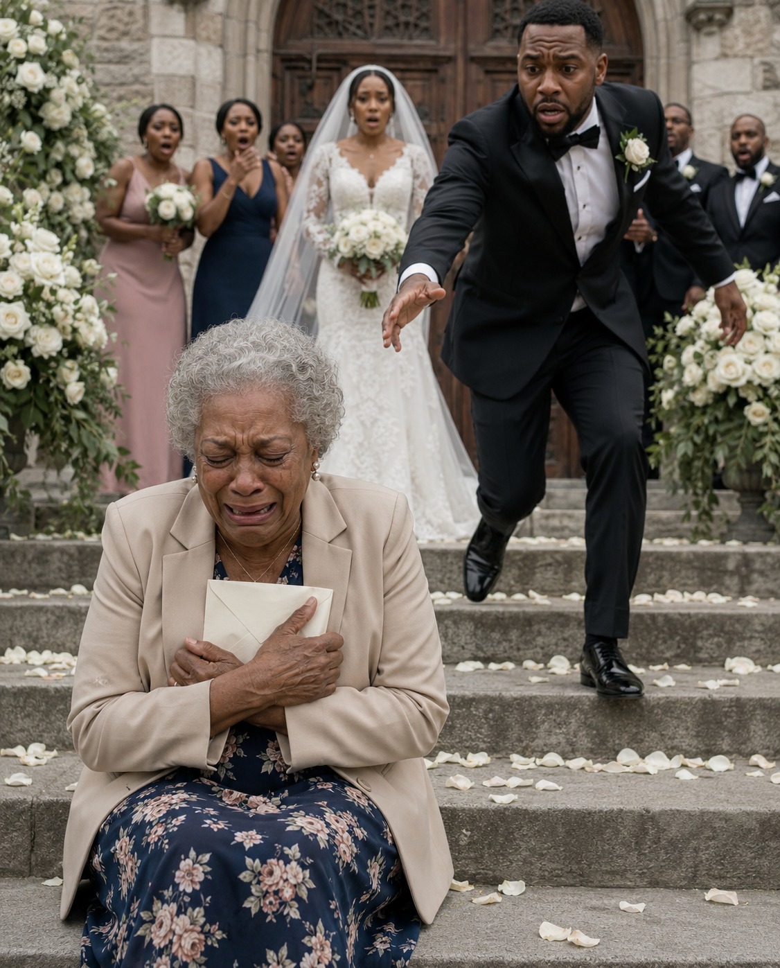 At My Son’s Wedding, His Bride Put Me Outside Beside the Dumpsters and Called Me a “Fire Hazard”—Then She Saw Me Leaving With the Envelope That Held Their Future