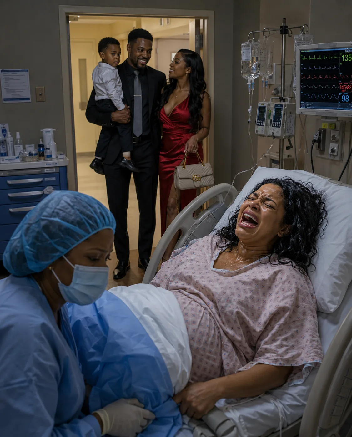 When I was 10cm dilated during labor, my husband confessed: “Actually, I already have a son. The child you give birth to won’t carry my last name. I’ll compensate you with money.”