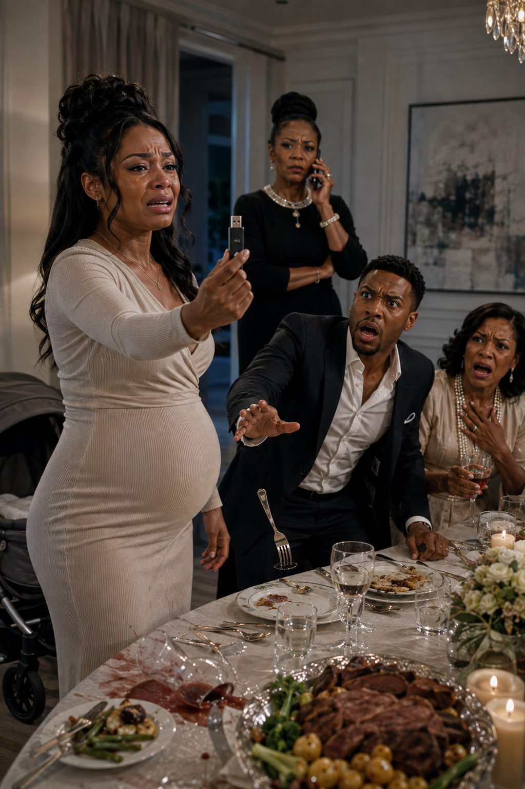 "I Walked Into My Daughter's House and Found Her Scrubbing Dishes While Her Husband Ordered 'Bring Us More Food' Like She Was Staff. I Whispered Our Family's Emergency Code Word — Then Made One Phone Call That Ended His Marriage Before Dessert."