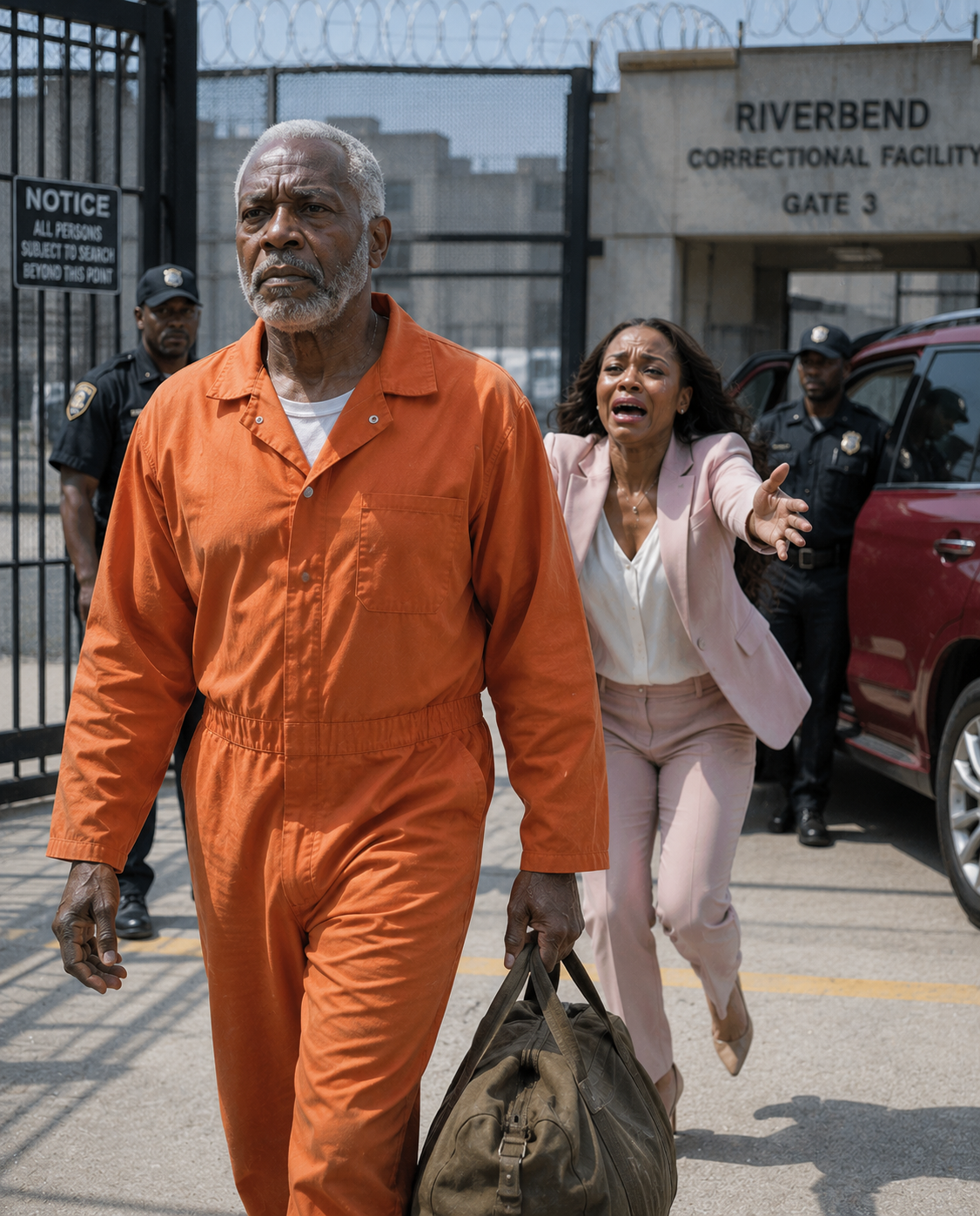 My Father-in-Law Walked Out of Prison After Five Years, but His Own Children Said, “Let Him Come Back Alone and Sleep in the Storage Shed Until After the Wedding.” I Drove 500 Miles to Get Him — and the Name on the Letter Hidden in His Pocket Changed Everything.