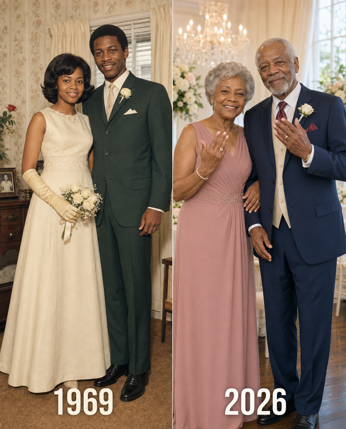 I Kept My Prom Dress for 55 Years Waiting for My High School Love Who Went to Vietnam – When We Finally Married, His First Night Confession Changed Everything