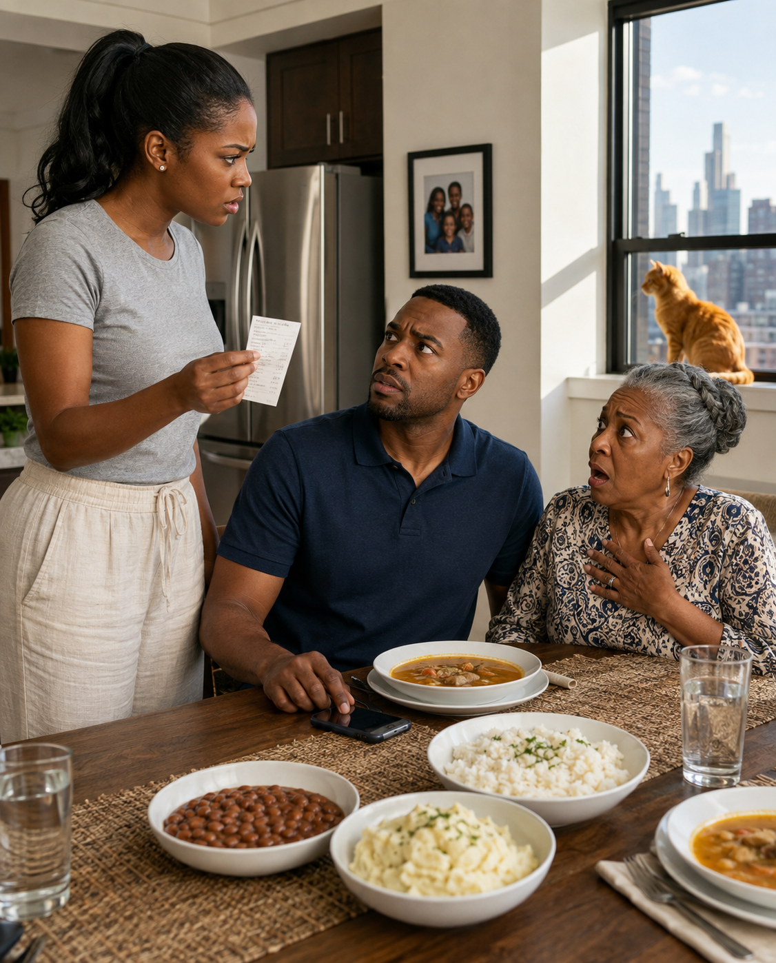 My Husband Gave Me Just $75 to Feed Us for a Month and Demanded Meat Every Night—Then I Found a Nearly $40,000 Receipt in His Jacket, and When His Mother Saw Who Paid for It, She Revealed the Truth