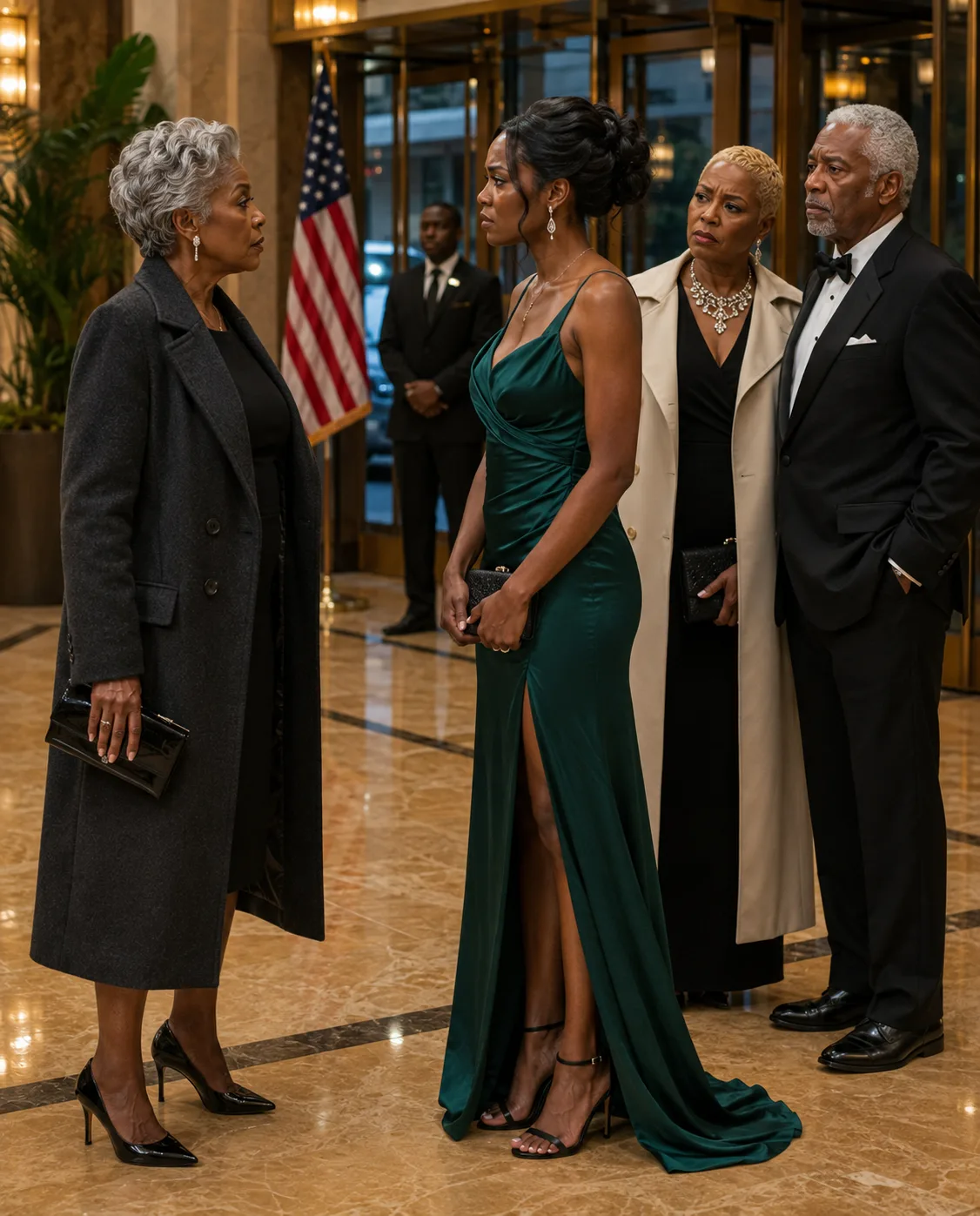 My son-in-law’s family stopped me at the entrance of a luxury hotel and said, “Are you sure you can even afford to be here?”