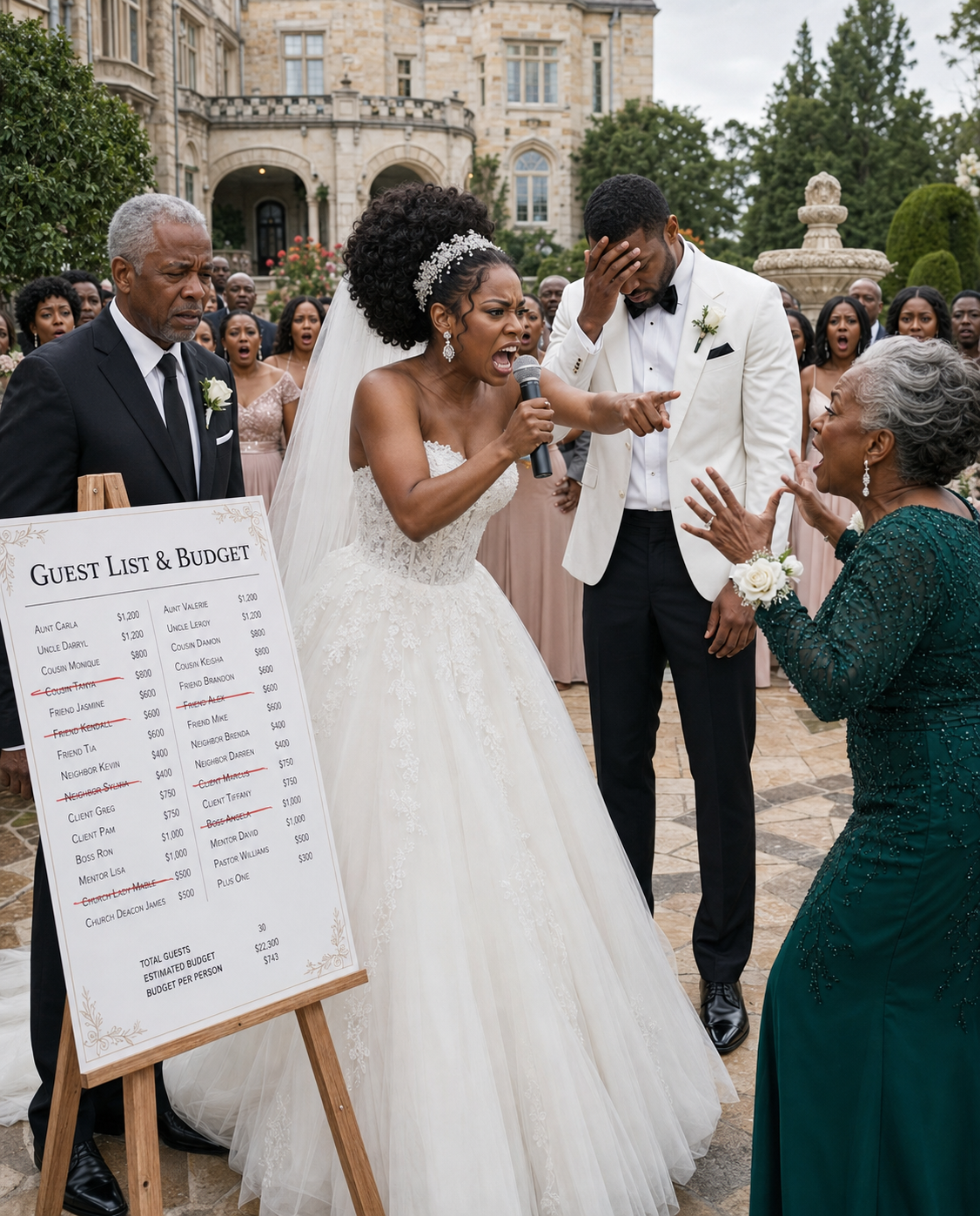 On My Wedding Day, My Husband’s Family Took Away the 9 Seats I Reserved for My Parents and Claimed Them for Themselves—So I Walked Up to the Microphone and Made an Announcement That Revealed Everything They Had Tried to Hide