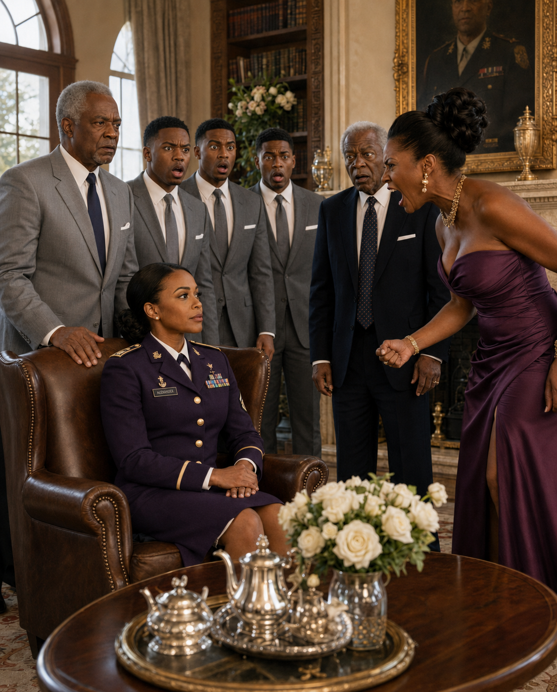 My Mother Locked Me in a Room With Five Lawyers to Take Away My Father’s Inheritance, Certain I Had No Way Out. I Didn’t Argue or Beg—I Simply Counted the Five Lawyers, Smiled, and waited for the moment they realized I had prepared a surprise of my own.