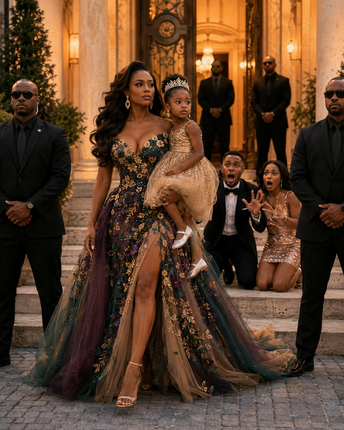 I came home to find my husband punishing my 8-year-old daughter for tearing his mistress’s $10,000 dress. “Pay for it or get out!” he screamed. I took my sobbing child to her room, where she whispered, “Mommy, she did it”