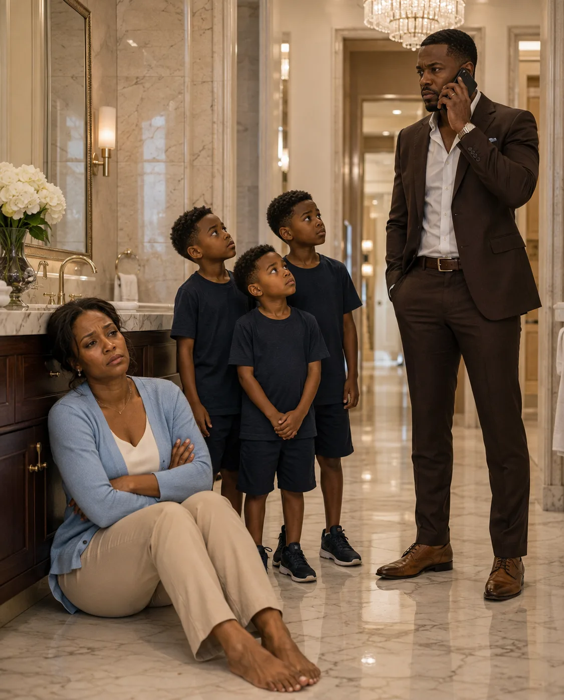 My Ex Showed Up at My Engagement Party With Four Children Who Looked Exactly Like Me and Begged for a Place to Sleep—While My Mother Toasted With My Fiancée Over $180 Million. Three Hours Earlier, I Had Gone to the Bathroom and Found the Children Waiting There.